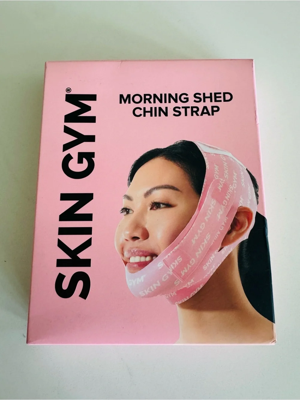 Anthropologie Skin Gym Morning Shed Chin Strap Pink Self Care Gifts New With Tag
